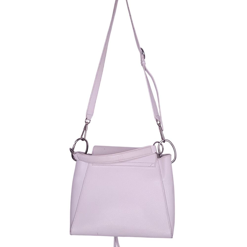 3.1 Lim Philip Lim White Leigh Top Handle Leather Satchel  (White) - Picture 4 of 10